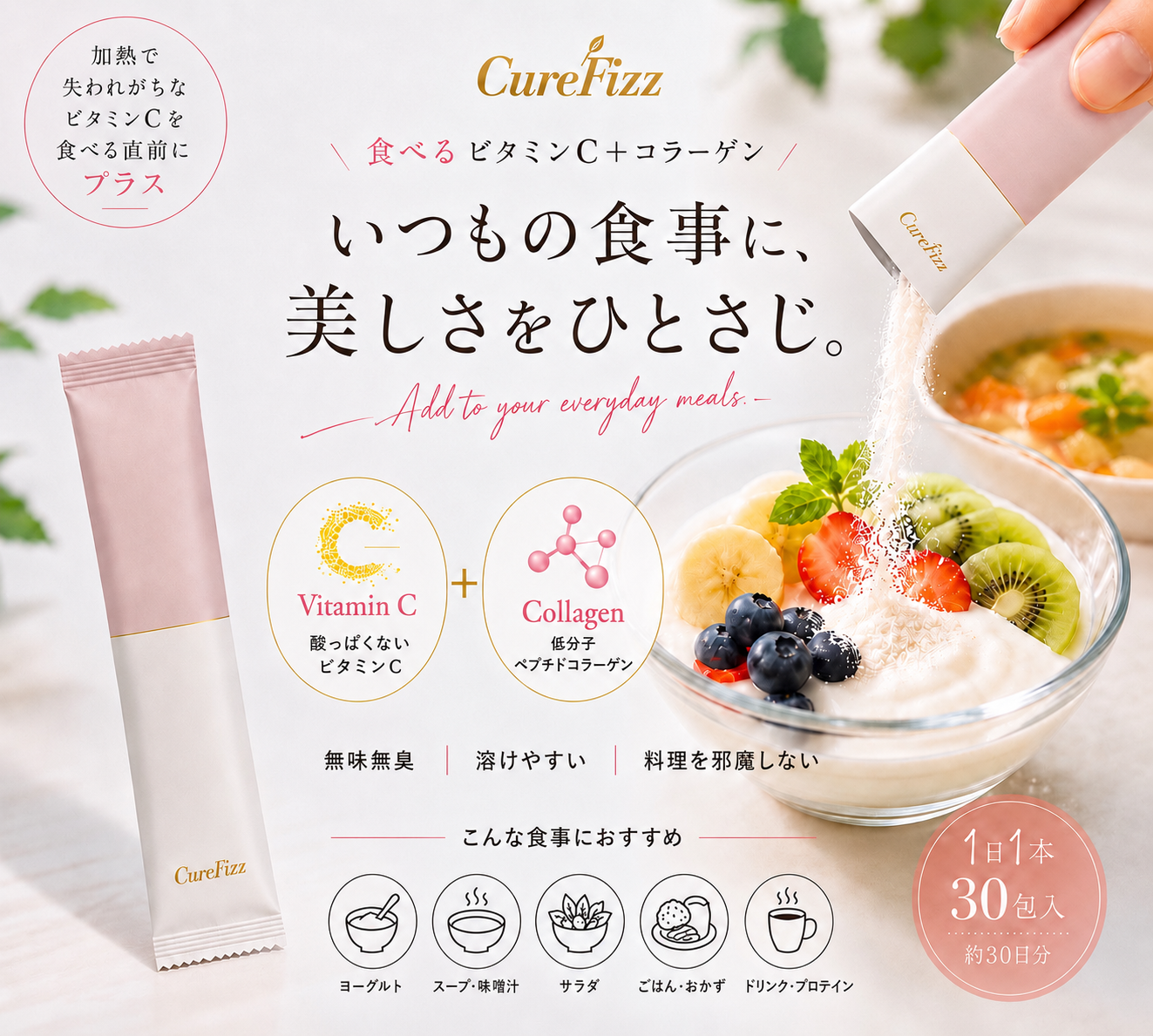 食べるビタミンC+コラーゲン