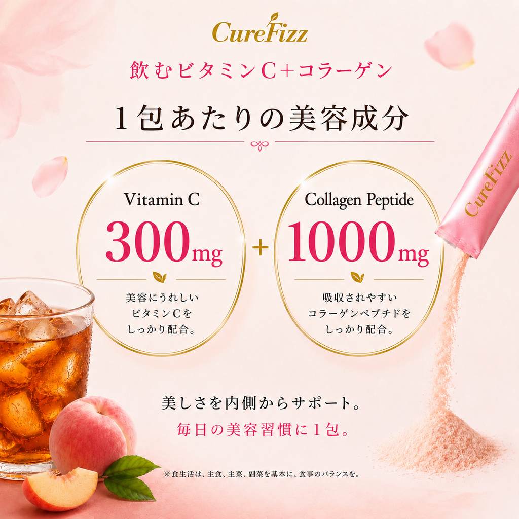 CureFizz Peach Tea